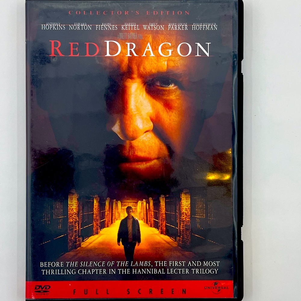 Red Dragon DVD